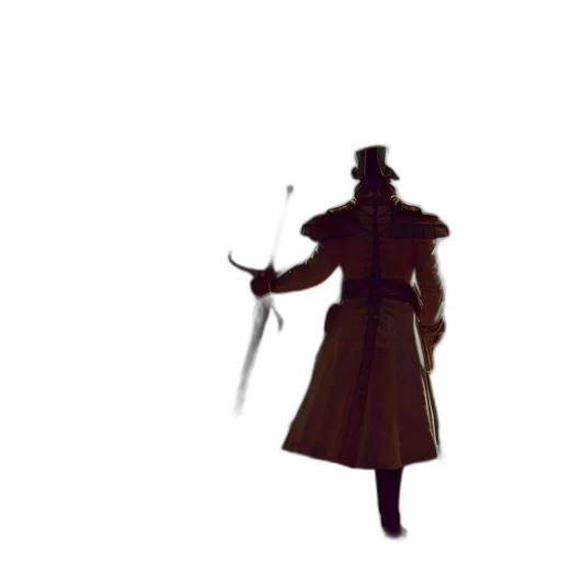staff, hat, sword, weapon transparent PNG cut-out