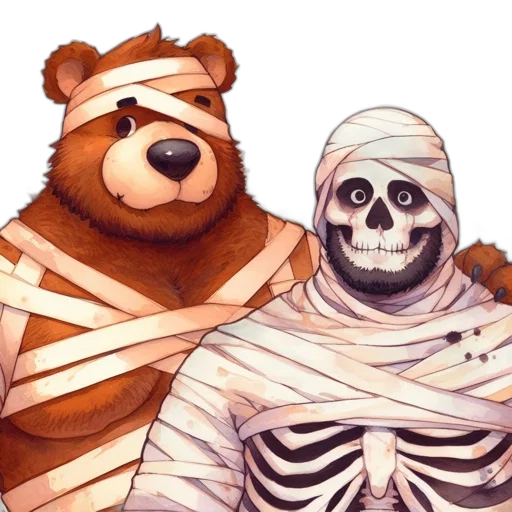 mask, animal, concept art, comic book art transparent PNG cut-out