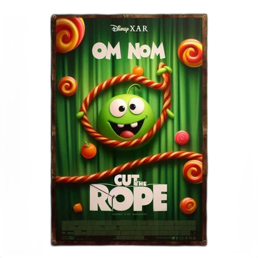 concept art, 3d render, poster, cut transparent PNG cut-out