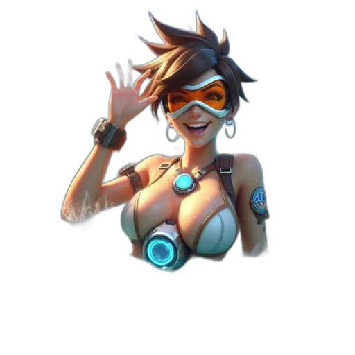 robot, mask, weapon, staff transparent PNG cut-out