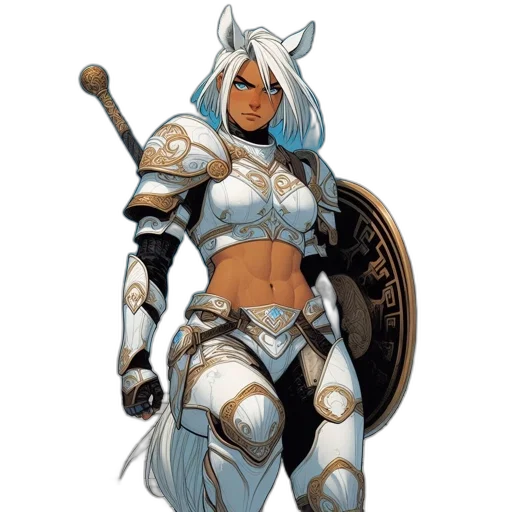 fantasy art, concept art, comic book art, pixel art transparent PNG cut-out