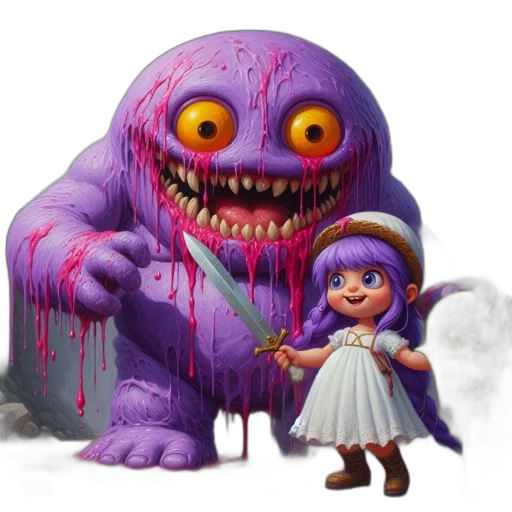 creature, concept art, 3d render, fantasy art transparent PNG cut-out