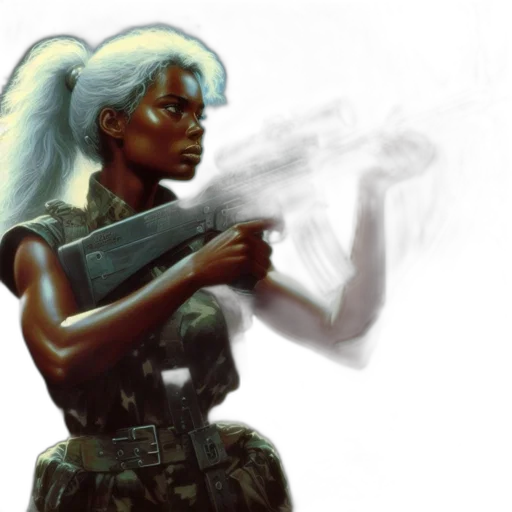 weapon, concept art, comic book art, fantasy art transparent PNG cut-out