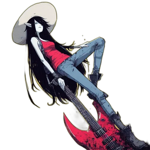 weapon, hat, shoes, staff transparent PNG cut-out