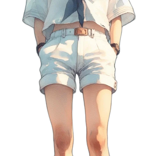 staff, dress, jacket, hat transparent PNG cut-out