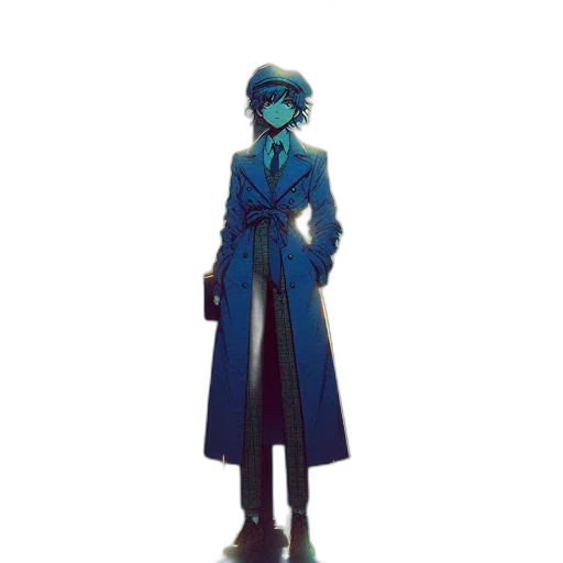 jacket, robot, staff, mask transparent PNG cut-out