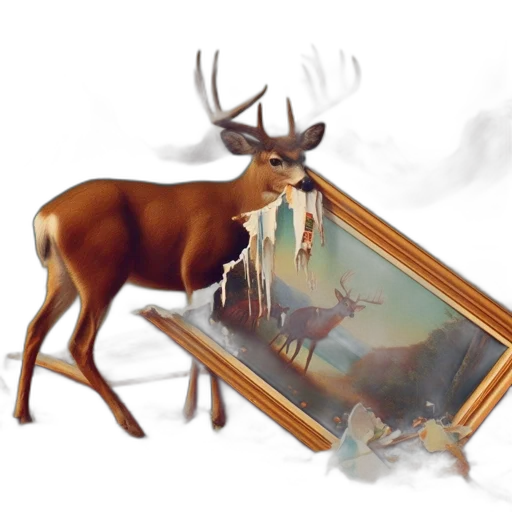 furniture, animal, creature, crown transparent PNG cut-out