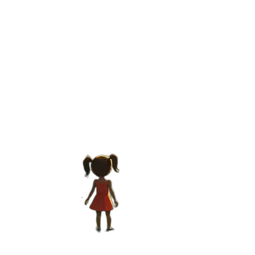 dress, robot, staff, creature transparent PNG cut-out