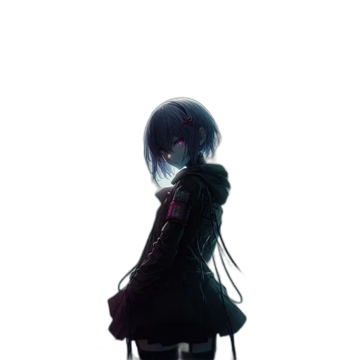 jacket, dress, robot, staff transparent PNG cut-out