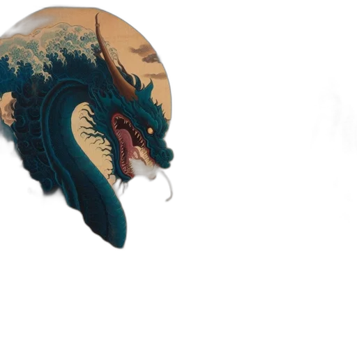 mask, dragon, creature, face transparent PNG cut-out
