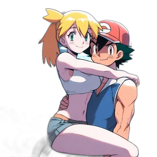 hat, anime, watercolor, pixel art transparent PNG cut-out