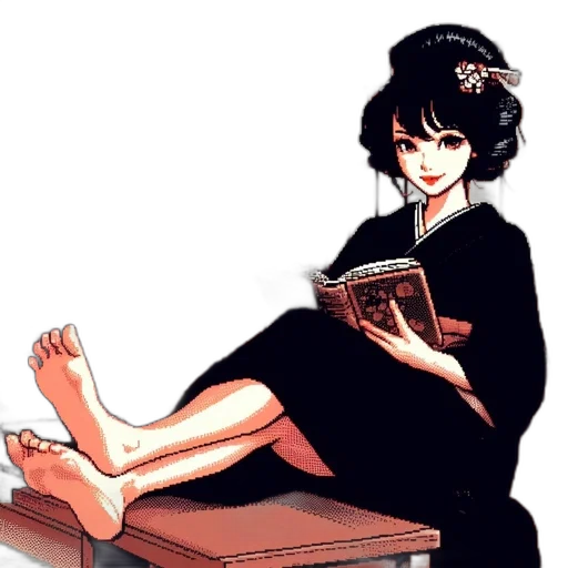 dress, hat, shoes, anime transparent PNG cut-out