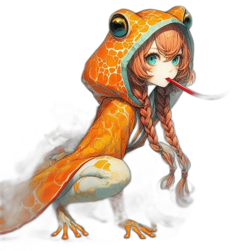 dragon, creature, animal, staff transparent PNG cut-out