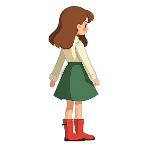 dress, jacket, shoes, creature transparent PNG cut-out
