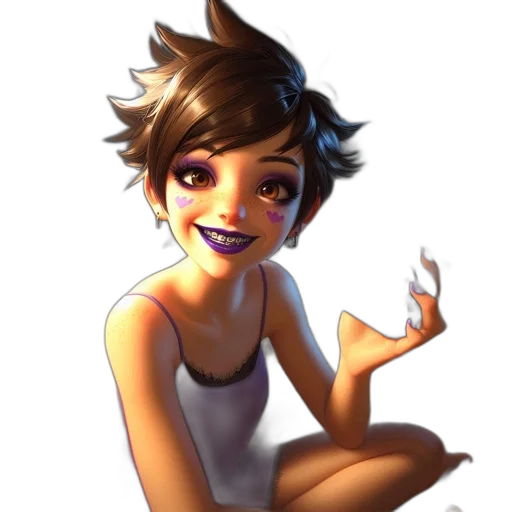face, staff, dress, concept art transparent PNG cut-out