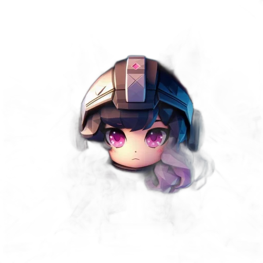 robot, hat, weapon, face transparent PNG cut-out