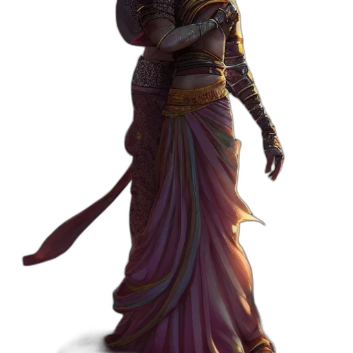 staff, sword, dress, dragon transparent PNG cut-out