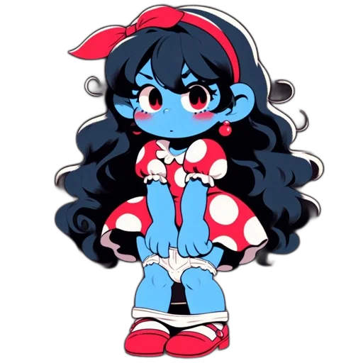 dress, robot, staff, creature transparent PNG cut-out
