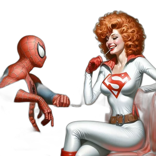 comic book art, concept art, fantasy art, inside transparent PNG cut-out