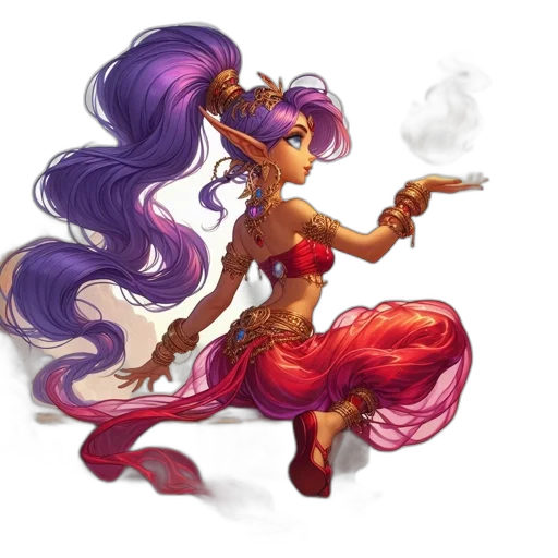 fantasy art, concept art, pixel art, comic book art transparent PNG cut-out