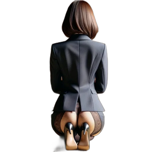 dress, jacket, staff, furniture transparent PNG cut-out