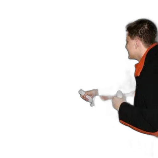staff, jacket, robot, bottle transparent PNG cut-out