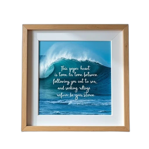beach, underwater, framed, picture transparent PNG cut-out
