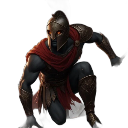 mask, creature, concept art, fantasy art transparent PNG cut-out