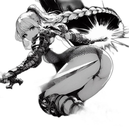 weapon, sword, dragon, robot transparent PNG cut-out