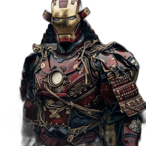 robot, mask, face, crown transparent PNG cut-out