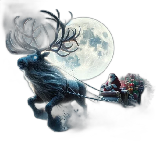 creature, dragon, mask, staff transparent PNG cut-out