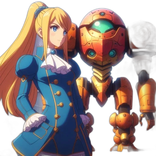 robot, weapon, staff, mask transparent PNG cut-out