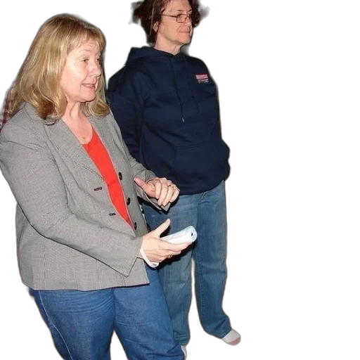 jacket, staff, shoes, two transparent PNG cut-out