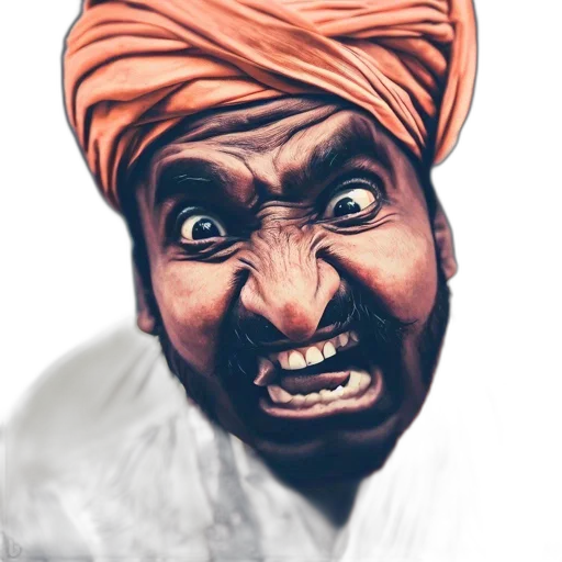 face, watercolor, comic book art, pencil sketch transparent PNG cut-out