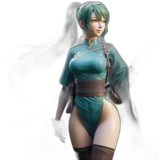 dress, fantasy art, concept art, 3d render transparent PNG cut-out
