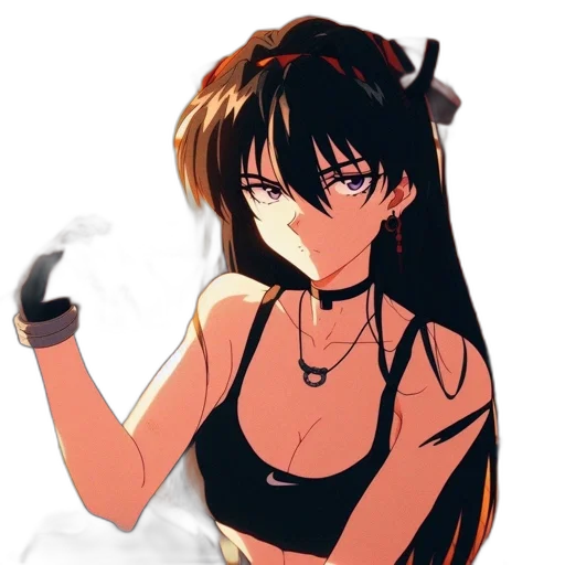 dress, staff, weapon, dragon transparent PNG cut-out