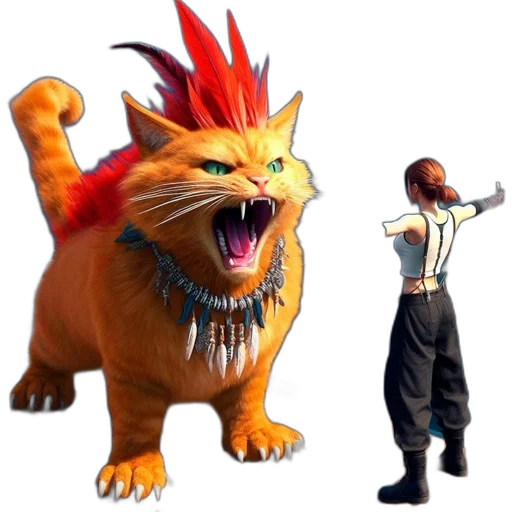 staff, animal, weapon, concept art transparent PNG cut-out