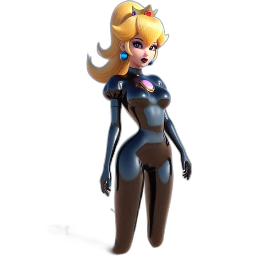 dress, robot, staff, weapon transparent PNG cut-out