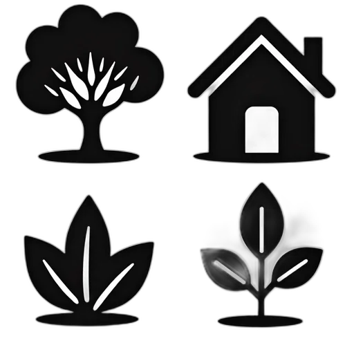 concept art, 3d render, forest, earth tones transparent PNG cut-out