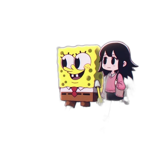 anime, 3d render, pixel art, cartoon transparent PNG cut-out