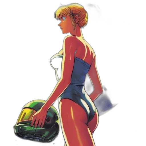 robot, dress, concept art, comic book art transparent PNG cut-out