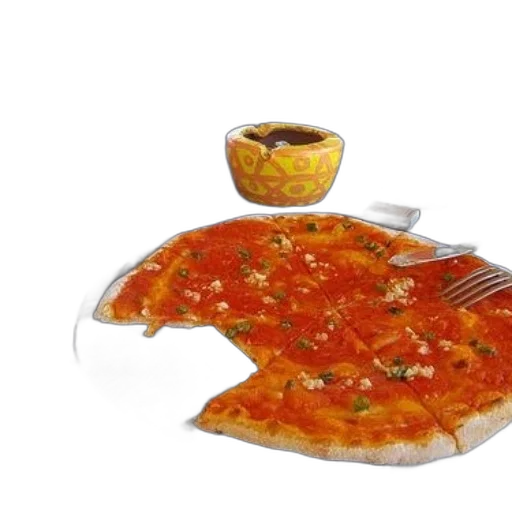 food, weapon, 3d render, photorealistic transparent PNG cut-out