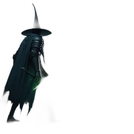 staff, hat, mask, sword transparent PNG cut-out