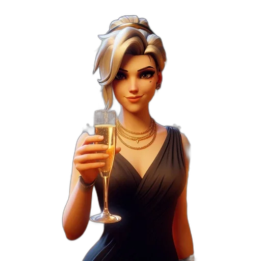staff, dress, weapon, crown transparent PNG cut-out