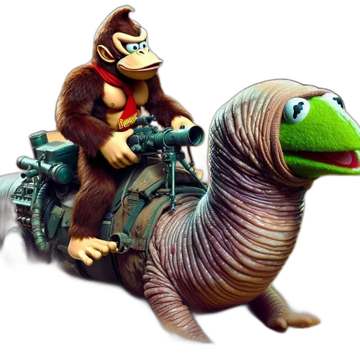 animal, creature, concept art, 3d render transparent PNG cut-out