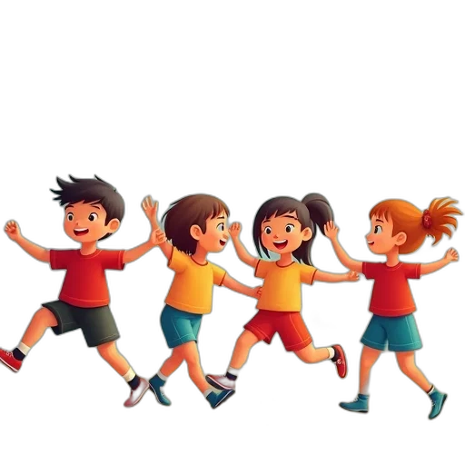 3d render, cartoon, concept art, many transparent PNG cut-out