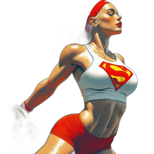 comic book art, concept art, fantasy art, photorealistic transparent PNG cut-out