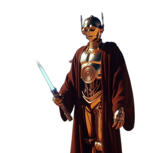 staff, robot, sword, mask transparent PNG cut-out