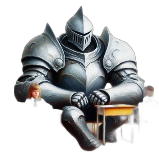 robot, weapon, sword, staff transparent PNG cut-out