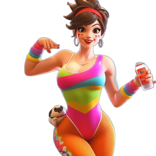 dress, concept art, 3d render, pixel art transparent PNG cut-out